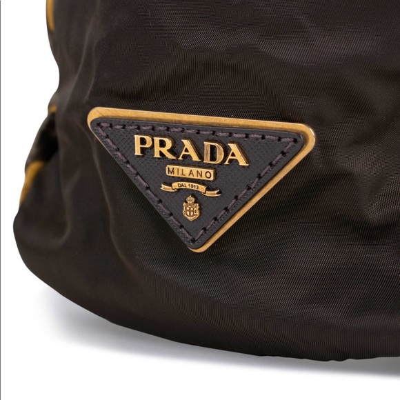 Prada Velluto leather and velvet jacquard purse - Picture 3 of 16